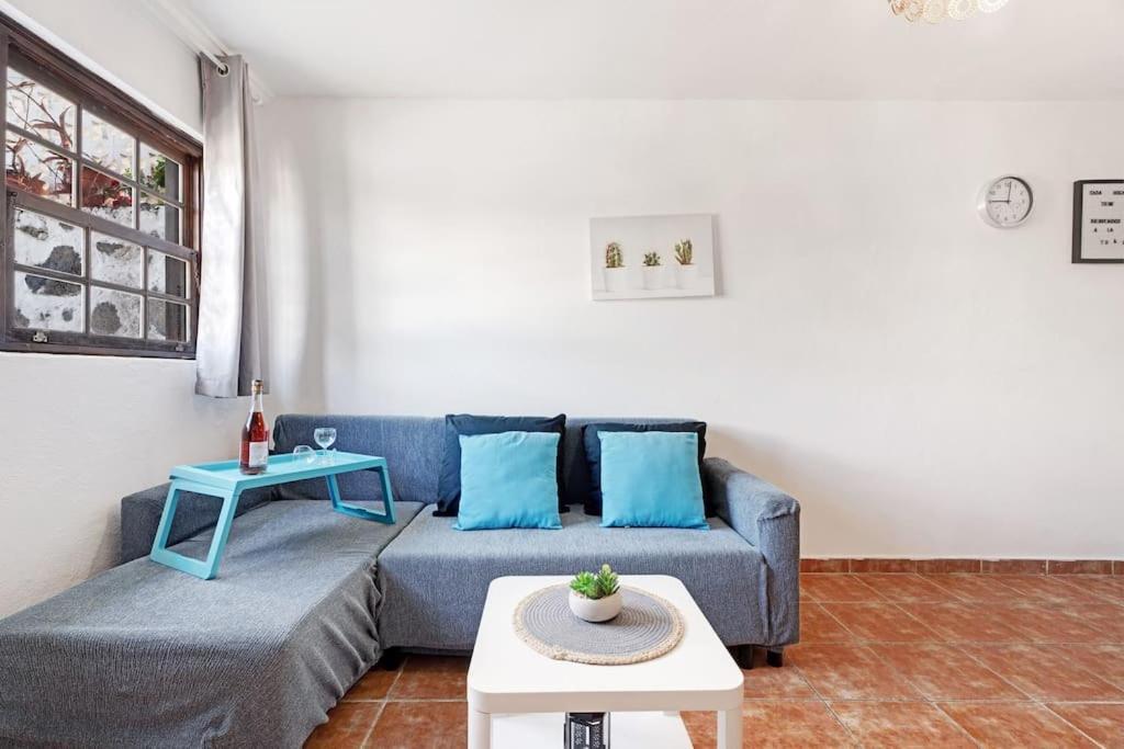 Casa Punta Del Sol Vista Al Atlantico Lägenhet Tijarafe Exteriör bild