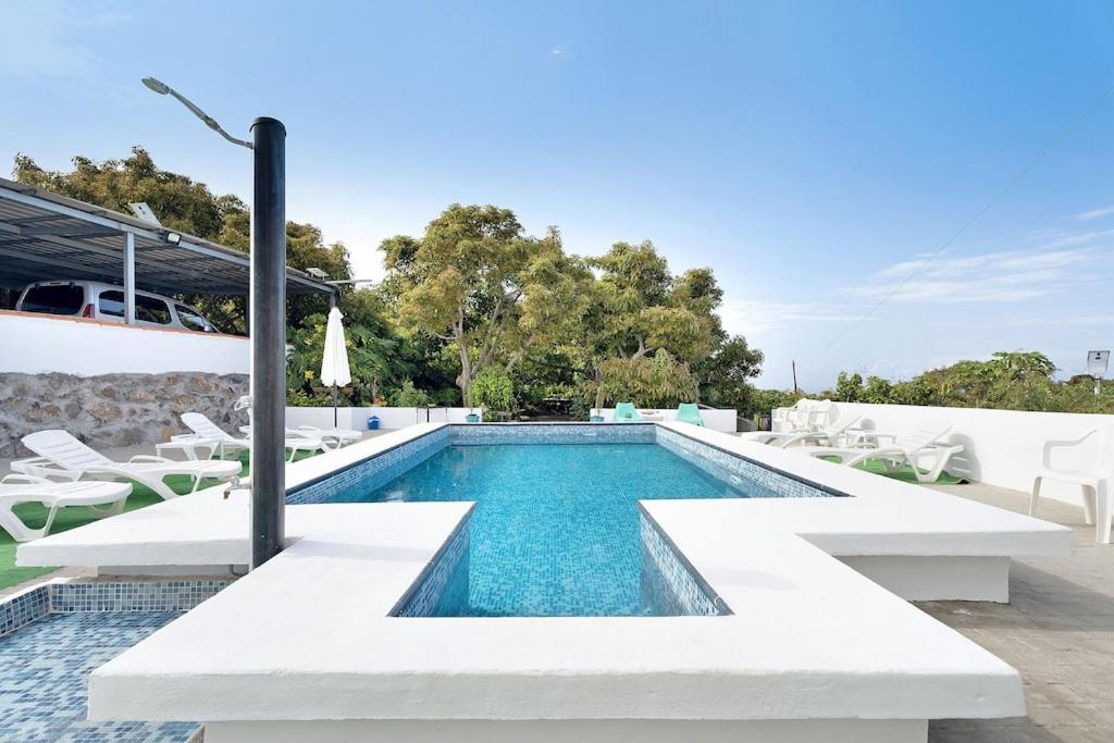 Casa Punta Del Sol Vista Al Atlantico Lägenhet Tijarafe Exteriör bild