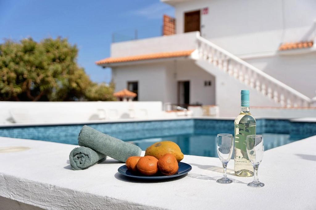 Casa Punta Del Sol Vista Al Atlantico Lägenhet Tijarafe Exteriör bild