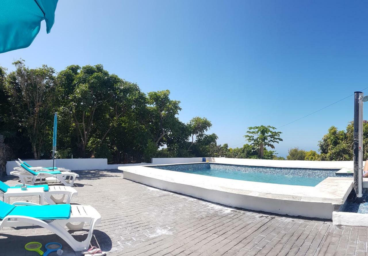 Casa Punta Del Sol Vista Al Atlantico Lägenhet Tijarafe Exteriör bild