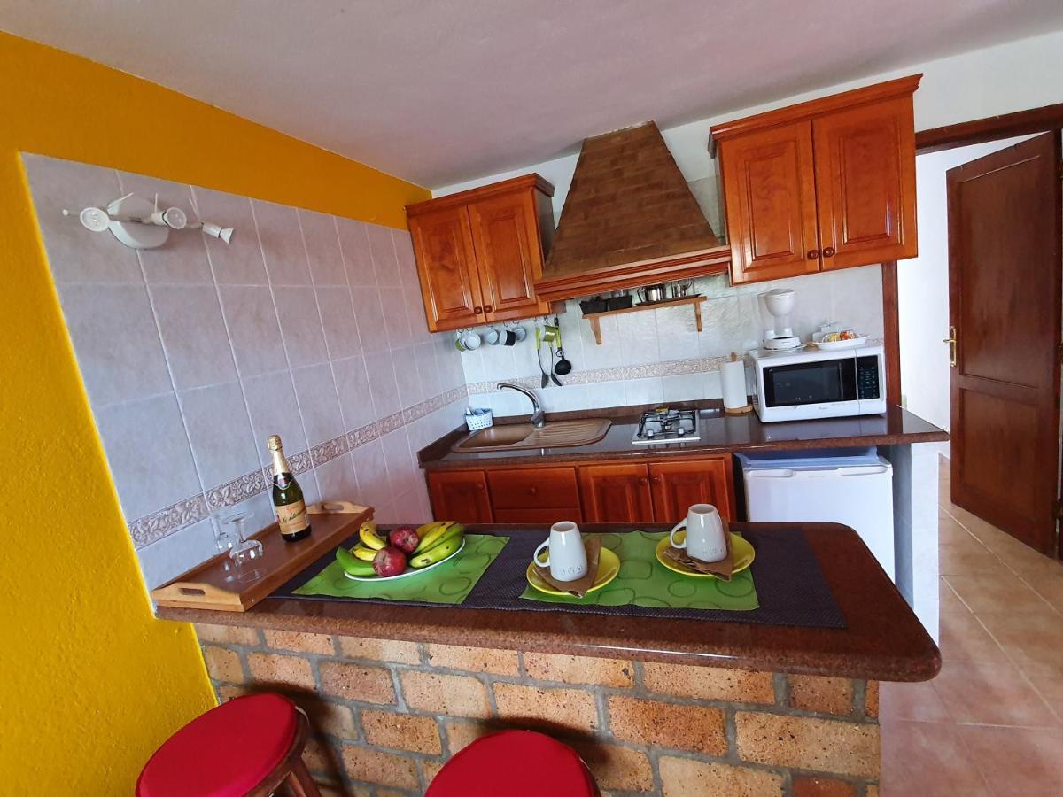 Casa Punta Del Sol Vista Al Atlantico Lägenhet Tijarafe Exteriör bild