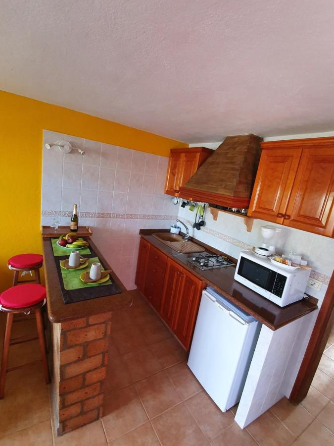 Casa Punta Del Sol Vista Al Atlantico Lägenhet Tijarafe Exteriör bild